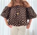 Polka dot ★ top