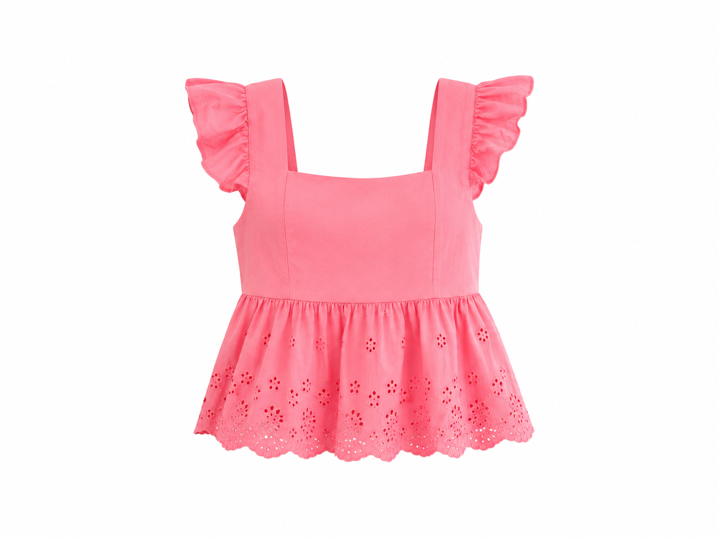 Lilian top ★ coral