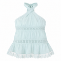 Polly top ★ aqua