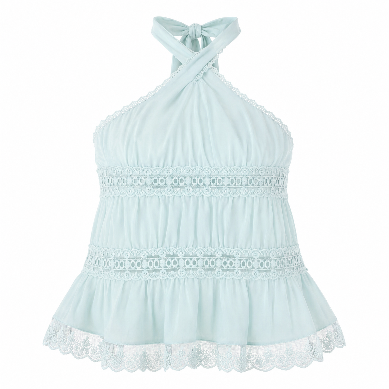Polly top ★ aqua